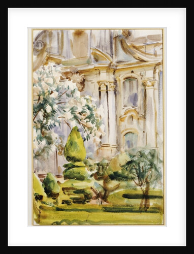 Palace and Gardens, Spain, 1912 by John Singer Sargent