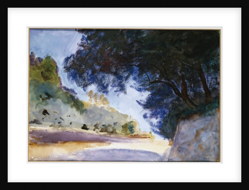 Landscape, Olive Trees, Corfu, 1909 by John Singer Sargent