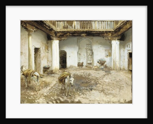 Moorish Courtyard, 1913 by John Singer Sargent