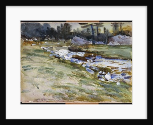 The Brook by John Singer Sargent