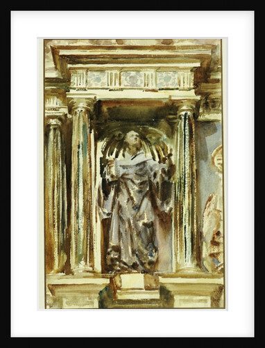 In a Church at Granada by John Singer Sargent