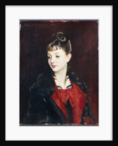 Portrait of Mademoiselle Suzanne Poirson, 1884 by John Singer Sargent