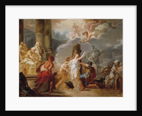 The Martyrdom of a Female Saint, a sketch by Gabriel Francois Doyen