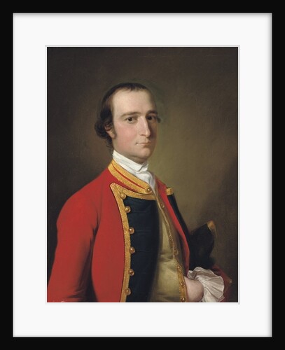Portrait of a gentleman, traditionally identified as Alexander Baillie of the First Foot, c.1761-62 by Joseph Wright of Derby