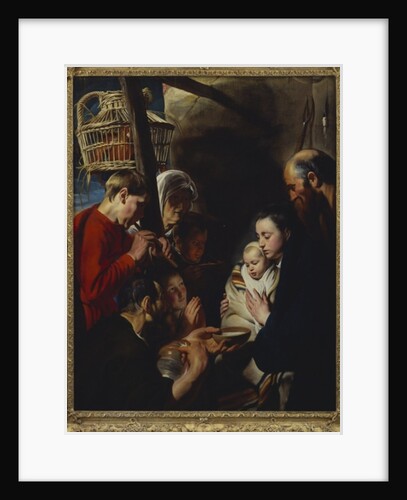 The Adoration of the Shepherds by Jacob Jordaens