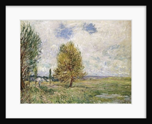 La Plaine de Veneux-Nadon, 1881 by Alfred Sisley
