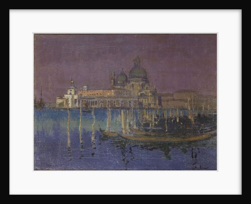 Nocturne: The Dogana and Santa Maria della Salute, Venice, 1896 by Walter Richard Sickert