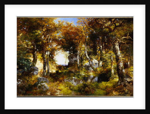 The Woodland Pool, 1909 by Thomas Moran