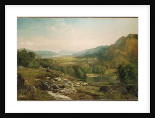 Minding the Flock, c.1867 by Thomas Moran