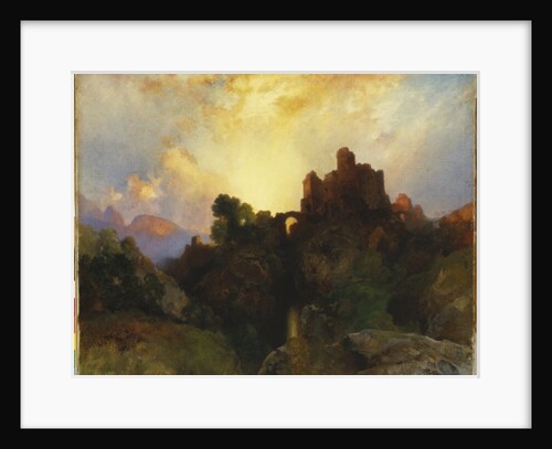 Caledonia, Stern and Wild, 1919 by Thomas Moran