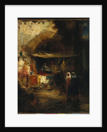 Moroccan Bazaar by Thomas Moran