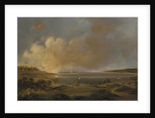The Battle of Fort McHenry by Alfred Jacob Miller