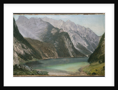 Alpine Lake by Frederic Edwin Church