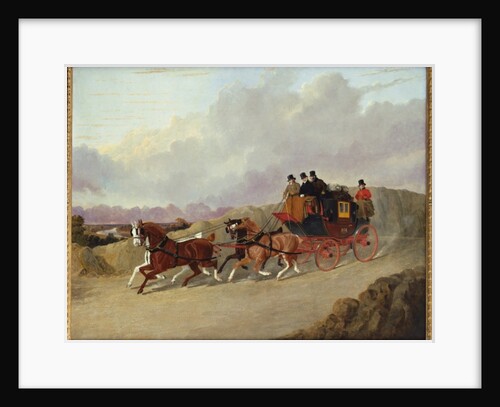 The Edinburgh to London Royal Mail Coach by John Frederick Herring Snr