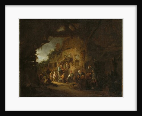 The Old Fiddler, 1641 by Adriaen Jansz. van Ostade