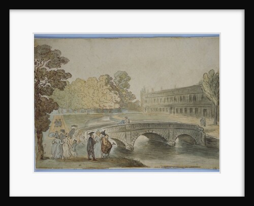 Trinity Library, Cambridge by Thomas Rowlandson