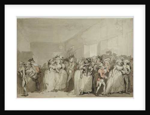 Box-Bobby Loungers, 1785 by Thomas Rowlandson