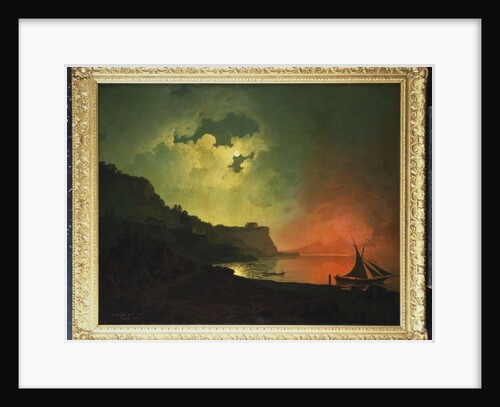 Vesuvius from Posilipo by Joseph Wright of Derby