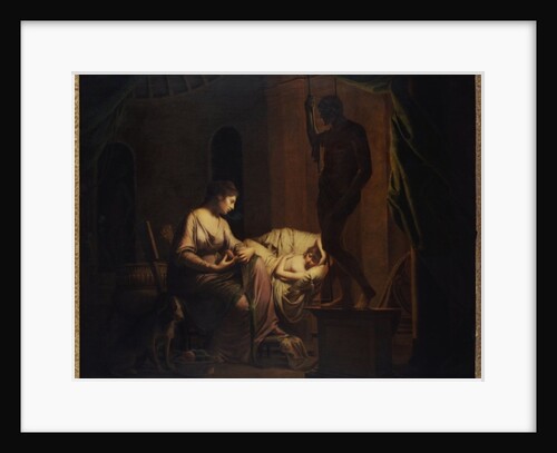 Penelope Unravelling her Web by Joseph Wright of Derby