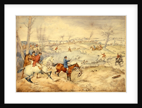 Hunting Scenes: Tally-Ho by Henry Thomas Alken
