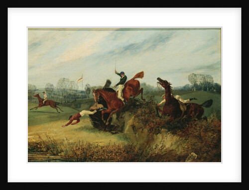 An Incident in the Lucas Winter Meeting by Henry Thomas Alken