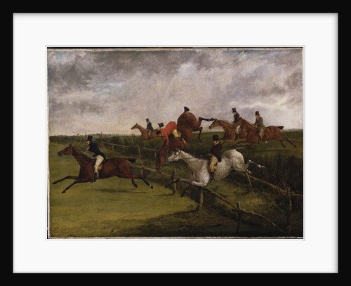 The Grand Leicestershire Steeplechase, March 12, 1829: Symptoms of Distress by Henry Thomas Alken