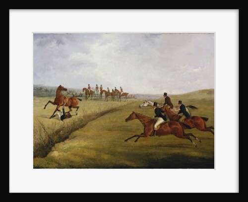 The Grand Leicestershire Steeplechase, March 12th, 1829: The Climax of Disaster by Henry Thomas Alken