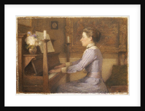 At the Piano by Esther H. Jones