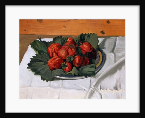 Still Life with Strawberries, 1921 by Felix Edouard Vallotton