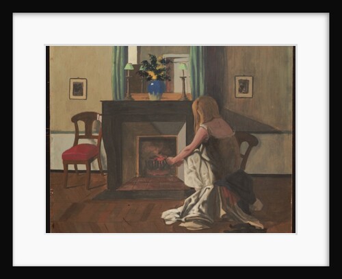 Interior with a Woman in a Nightgown, 1899 by Felix Edouard Vallotton