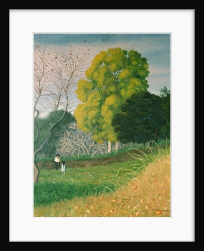 The Green Tree, Cagnes, 1924 by Felix Edouard Vallotton