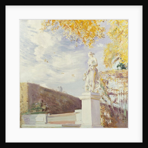 A Statue of Venus in the Garden of Versailles, 1896 by Paul Cesar Helleu