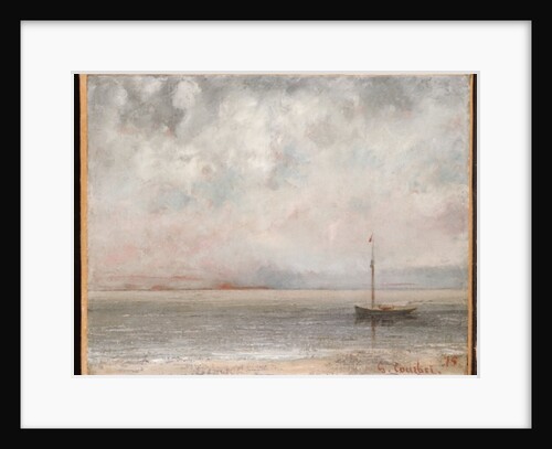 Clouds on Lake Geneva, 1875 by Gustave Courbet