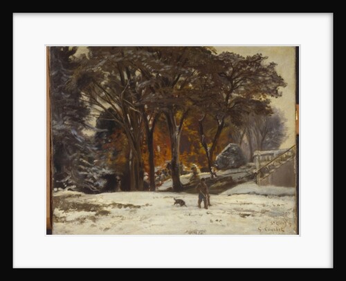 The Poacher, 1867 by Gustave Courbet