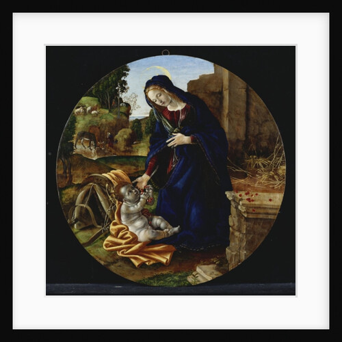 The Rest on the Flight into Egypt by Filippino Lippi