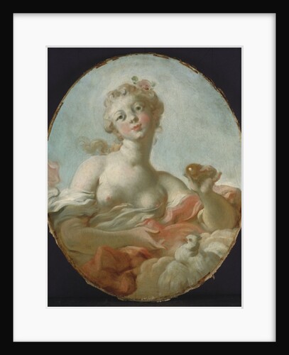 Mademoiselle Marie-Catherine Colombe as Venus by Jean-Honore Fragonard