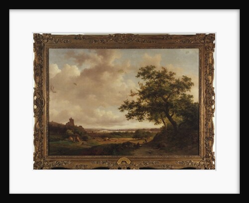 View on the Meuse, Holland, 1859 by Frederick Marianus Kruseman