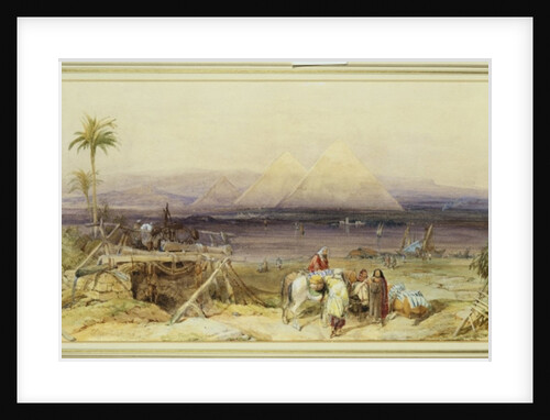 On the Nile, Egypt, 1846 by William Clarkson Stanfield
