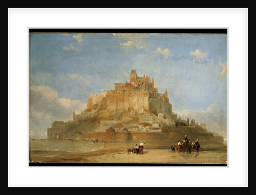 Mont St. Michel from the Sands, 1848 by David Roberts