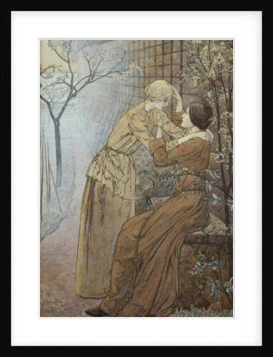 The Rendez-vous, 1892 by Carlos Schwabe