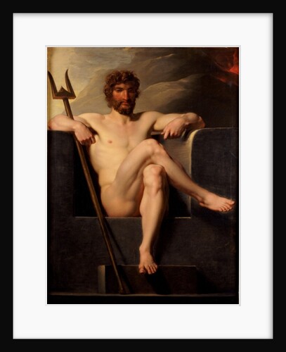 Poseidon Enthroned by Friedrich Heinrich Fuger