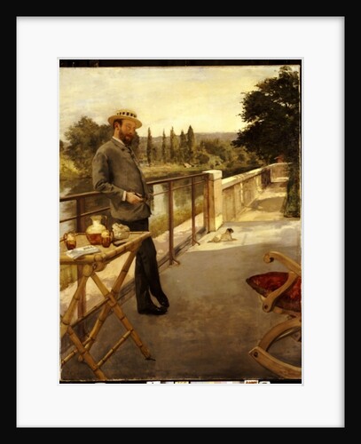 An Elegant Man on a Terrace, 1885 by Henri Gervex
