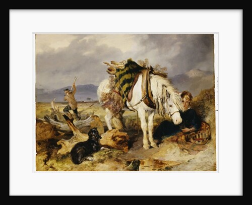 The Wood Cutter by Edwin Landseer