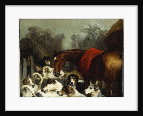 No Hunting Till the Weather Breaks by Edwin Landseer