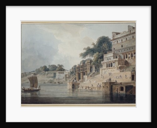 Dasasvamedha Ghat, Benares, Uttar Pradesh, c.1788-89 by Thomas & William Daniell