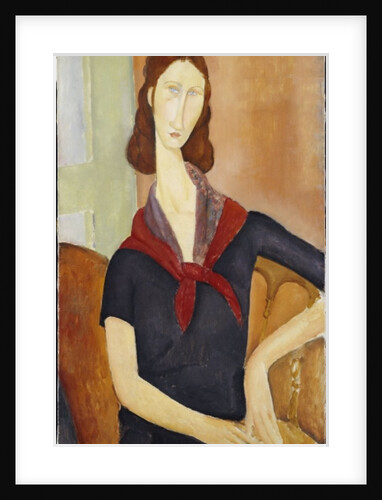 Jeanne Hebuterne 1919 by Amedeo Modigliani