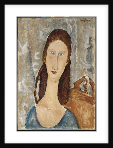 Portrait of Jeanne Hebuterne by Amedeo Modigliani