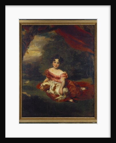 Portrait Of Miss Julia Beatrice Peel by Thomas Lawrence