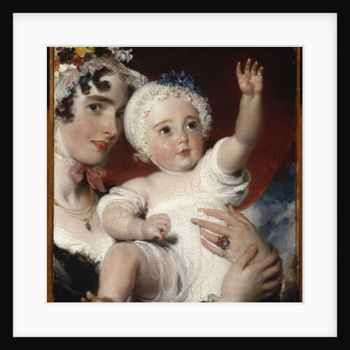 Priscilla, Lady Burghesh, holding her son, the Hon. George Fane, 1820 by Thomas Lawrence