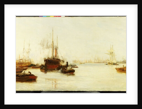 The Pool of London by William Lionel Wyllie